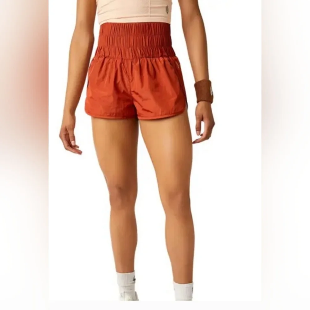 Free People Movement The Way Home Shorts Peach Color Size XL - Picture 2 of 7